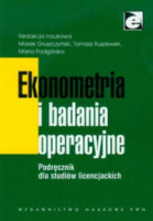 Okładka podręcznika Ekonometria i badania opracyjne