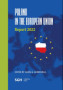 Okładka raportu "Poland in the European Union. Report 2022", red. Adam A. Ambroziak