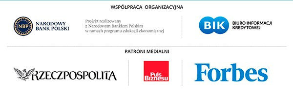 loga NBP, BIK, Rzeczpospolitej, Puls Biznesu Forbes