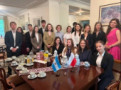 Spotkanie z ambasadorką Alicją Irene Falkowski w ambasadzie Republiki Argentyńskiej, 2024 