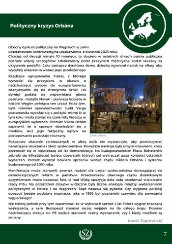 Artykuł w wiosennej edycji „Redakcji SZ” 2024 