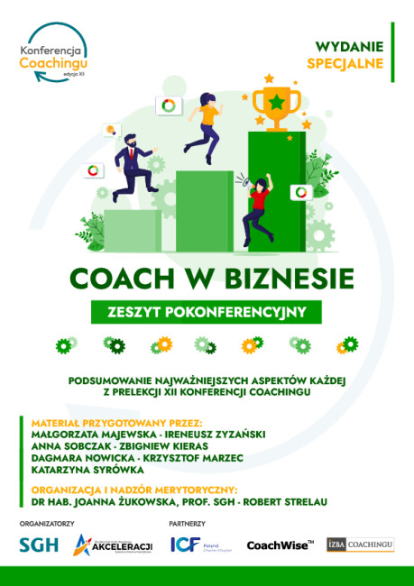 okładka zeszyt prokonferencyjny XII Konferencja Coachingu Coach w Biznesie