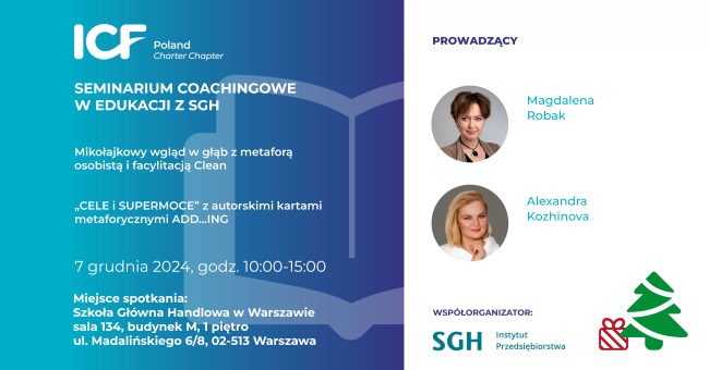 Grafika seminarium coachingowe
