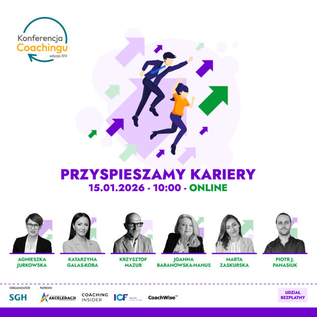 grafika promująca XIV Konferencja Coachingu