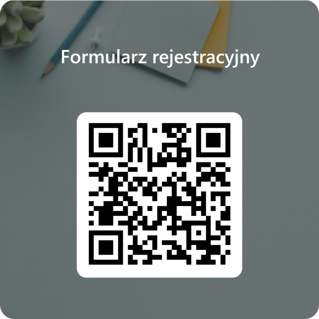 QR kod do formularza rejestracyjnego
