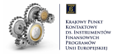 Logo Krajowy Punkt Kontaktowy ds. instrumentów finansowych