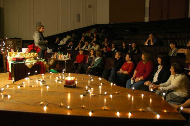 SGH, wigilia chóralna, grudzień 2008 roku