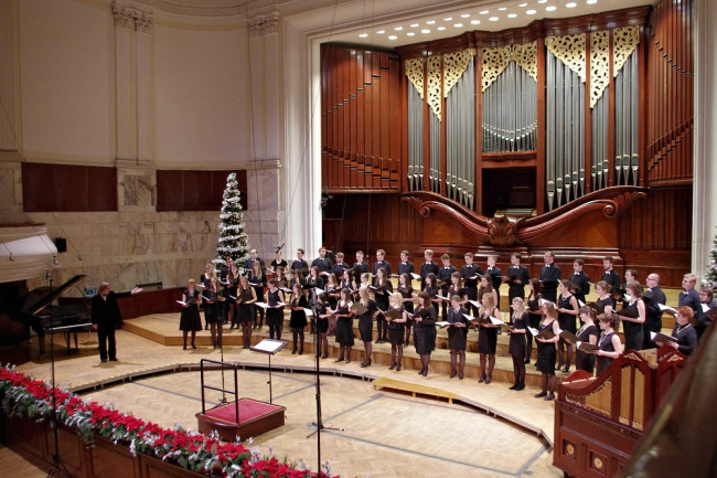 Filharmonia Narodowa w Warszawie, samodzielny koncert Chóru SGH w ramach cyklu koncertów Czwartkowe Spotkania Muzyczne, grudzień 2013 roku