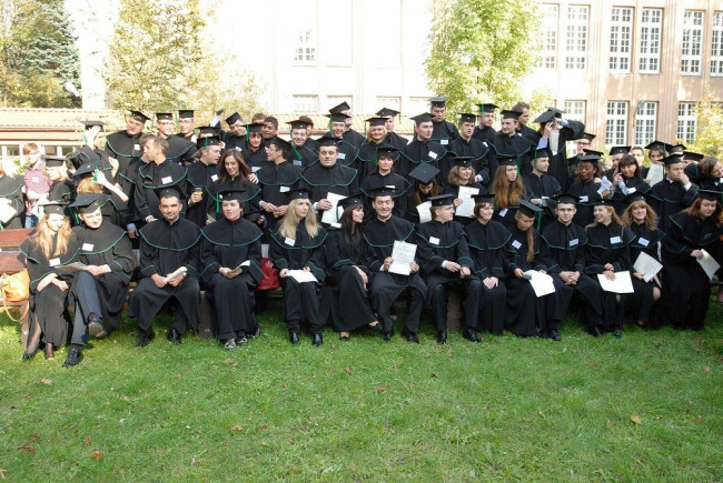 Uroczystość ukończenia studiów 25 września 2010 roku