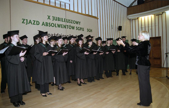 X Zjazd Absolwentów, 21 października 2006 roku. Chór SGH