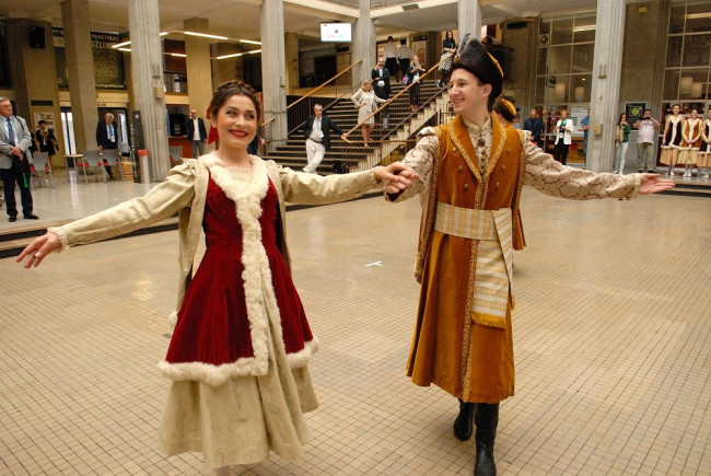 Występ Zespołu Pieśni i Tańców SGH