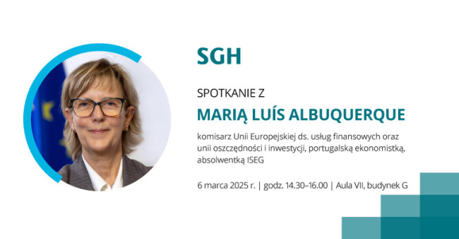 Spotkanie z Marią Luís Albuquerque