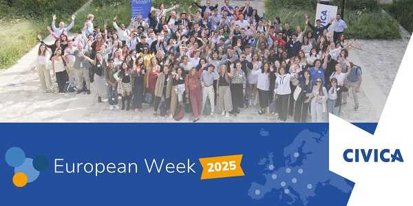 CIVICA logo and text: European week 2025