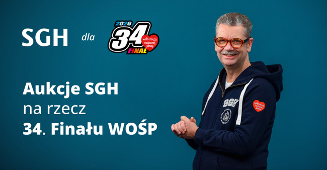 Aukcje SGH na rzecz 34. Finału WOŚP