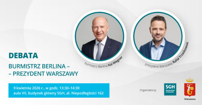 Debata burmistrz Berlina – prezydent Warszawy;