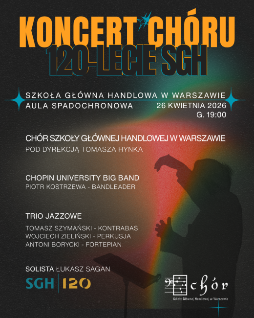 Koncert Chóru: 120 lat SGH
