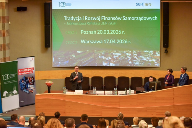 „Tradycja i Rozwój Finansów Samorządowych – Jubileuszowa Refleksja: UEP i SGH” – część 2