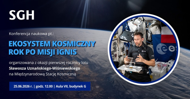 Ekosystem kosmiczny rok po misji IGNIS