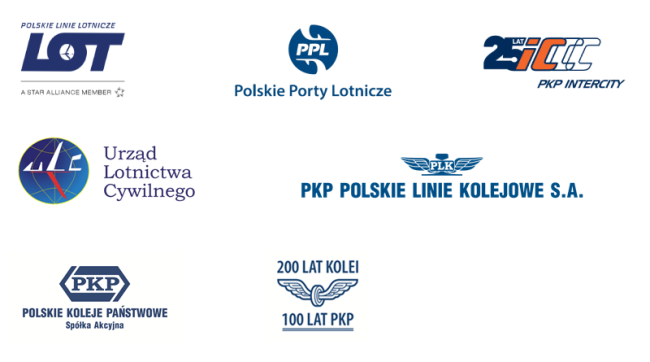 logotypy partnerów wspierających kierunek