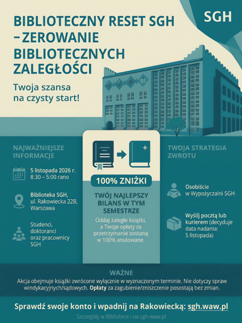 Biblioteczny Reset SGH’26