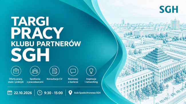 Targi Pracy Klubu Partnerów SGH 2026