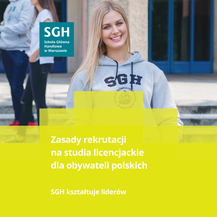 Zasady rekrutacji - na studia I stopnia w języku polskim
