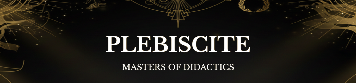 "Masters of Didactics 2026" Plebiscite