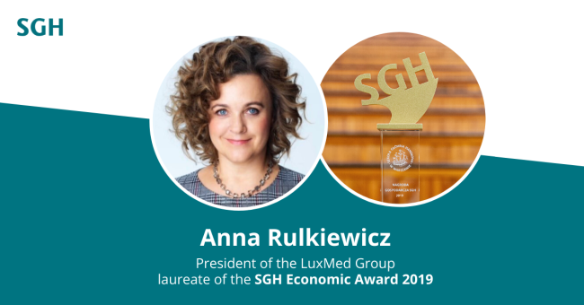 SGH Economic Award – Anna Rulkiewicz