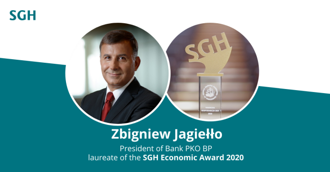 SGH Economic Award – Zbigniew Jagiełło