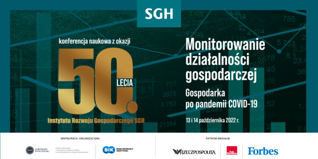 plakat promujący konferencję Monitorowanie Działalności Gospodarczej