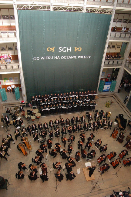 Koncert z okazji 100-lecie SGH, kwiecień 2006 roku
