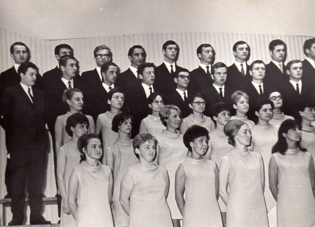 Występ Chóru SGPiS, 1967 roku