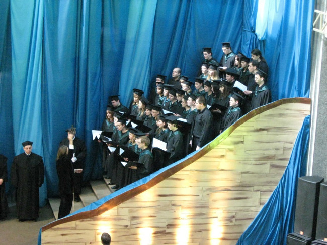 Występ Chóru SGH, Święto SGH, kwiecień 2008 roku