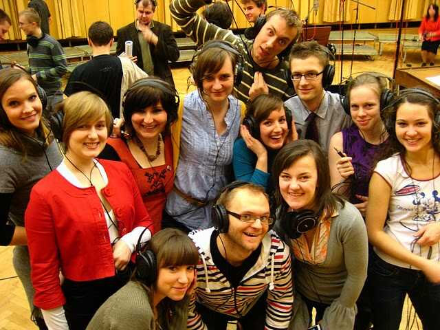 Studio Koncertowe Polskiego Radia im. Witolda Lutosławskiego, nagrywanie płyty „Gospel Mass”, grudzień 2009 roku