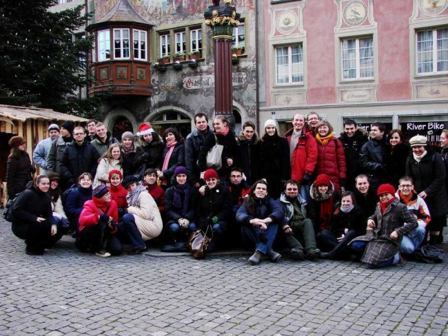 Szwajcaria, St. Gallen, grudzień 2008 roku