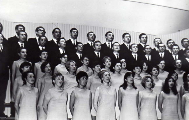 Występ Chóru SGPiS, 1967 roku