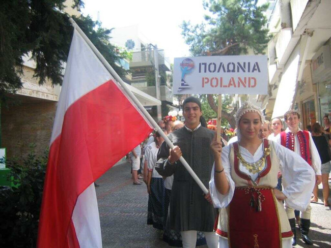 Zespół Pieśni i Tańca. Grecja, sierpień 2013 roku