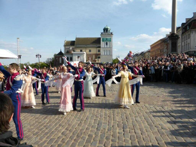 Zespół Pieśni i Tańca. Święto 3 Maja – 2015 roku