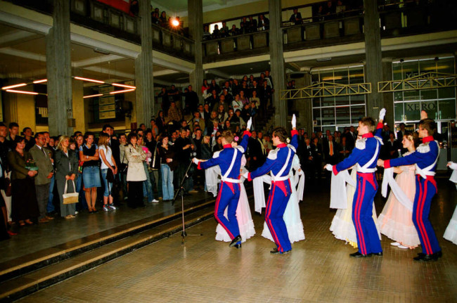Zespół Pieśni i Tańca. Występ na Zjeździe Rektorów – 2006 rok