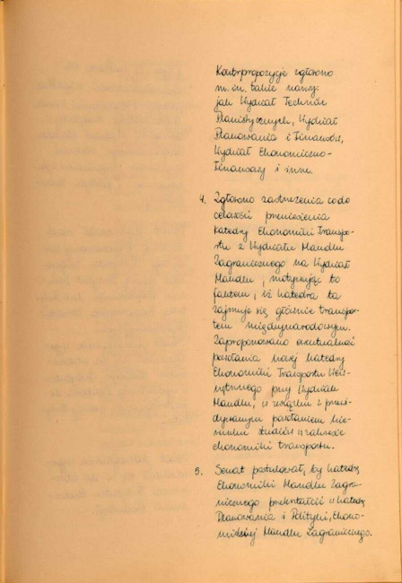 Protokół z posiedzenia Senatu Akademickiego SGPiS w dniu 29 czerwca 1967 roku