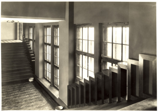 Biblioteka, klatka schodowe, lata 1930-1933