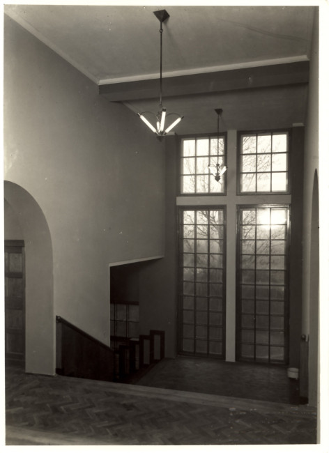 Budynek Biblioteki, klatka schodowa, lata 1930-1933