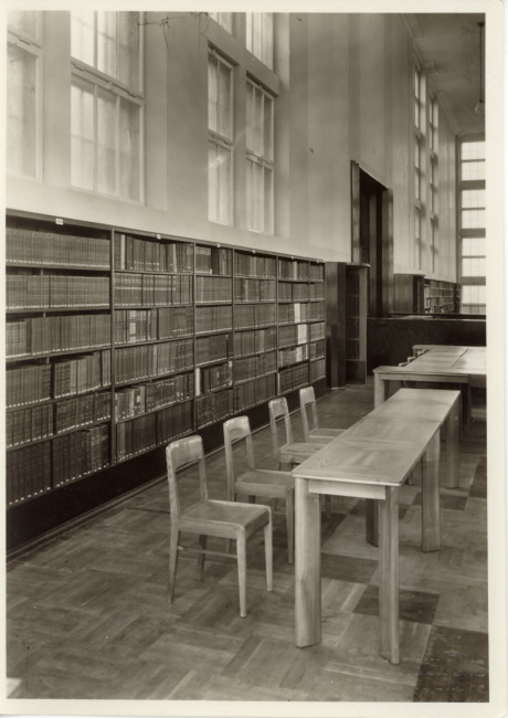 Biblioteka, pokój katalogowy, lata 1930- 1933