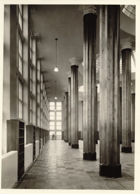 Biblioteka, Czytelnia główna, lata 1930-1933