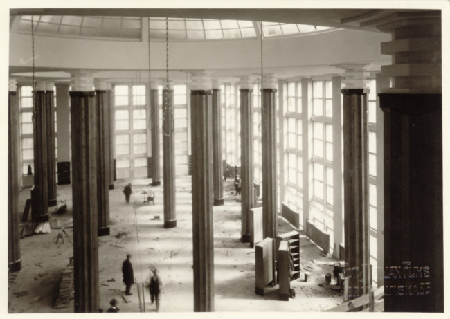 Biblioteka, Czytelnia główna, lata 1930-1933