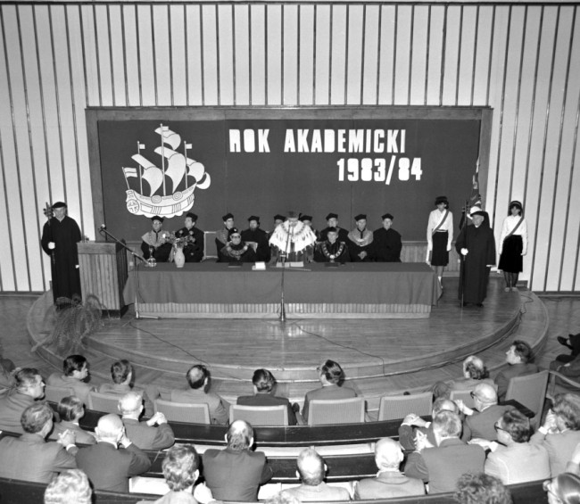 Inauguracja roku akademickiego 1983/1984