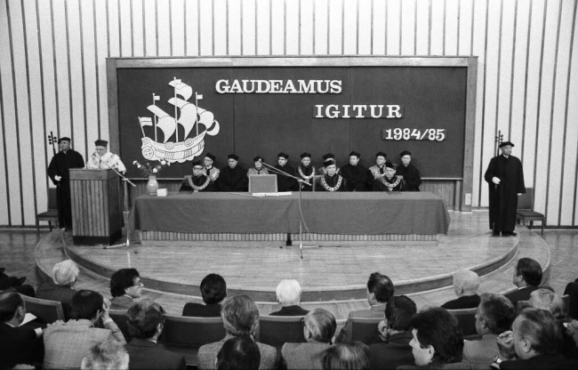 Inauguracja roku akademickiego 1984/1985