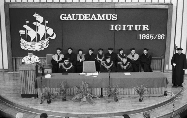 Inauguracja roku akademickiego 1985/1986