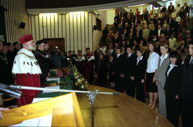 Inauguracja roku akademickiego 2004/2005. Immatrykulacja