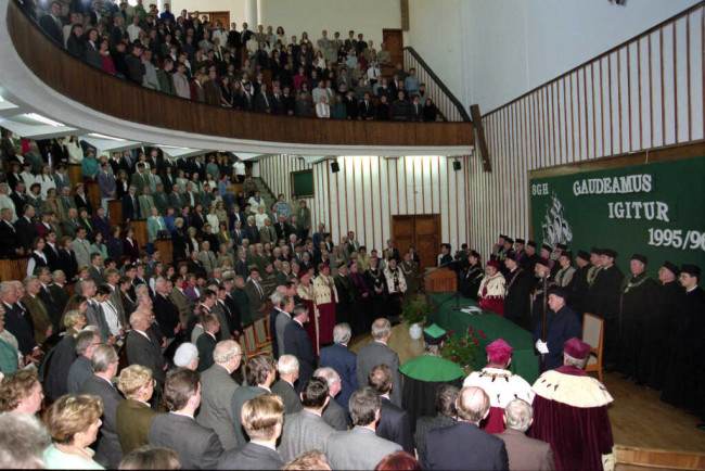 Inauguracja roku akademickiego 1995/1996